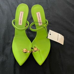 Natasha Zinko green heels size 39